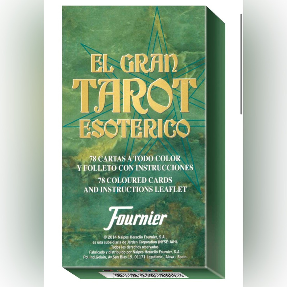 Fournier El Gran Tarot Esoterico Deck